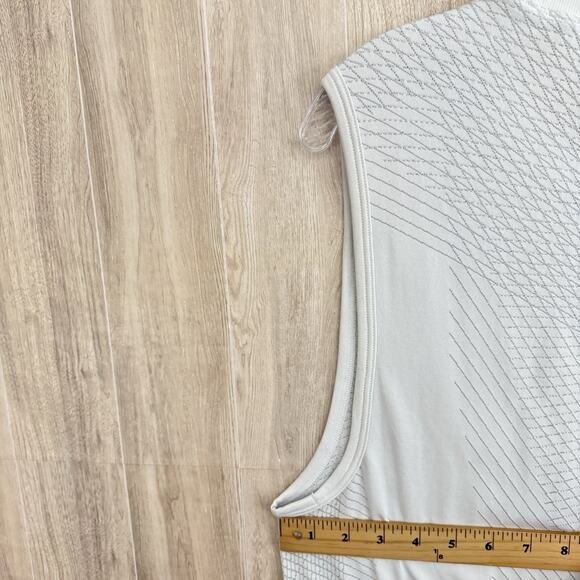Gymshark Apex Seamless Tank Top Men’s Small White Active Workout Gym Breathable - Picture 14 of 15